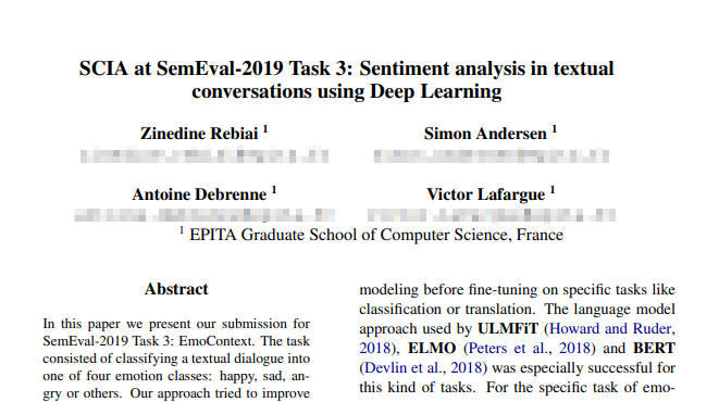 Emotion Analysis Paper